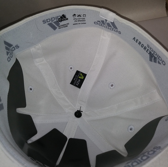 2 New White Hats / Baseball Caps ~ NWT - Picture 15 of 16